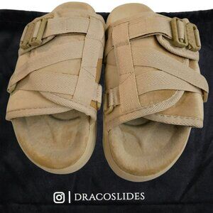 DRACO Slides Size 10.5,11,11.5 Men's Sandstorm Remastered Sandals Shoes NEW +Bag